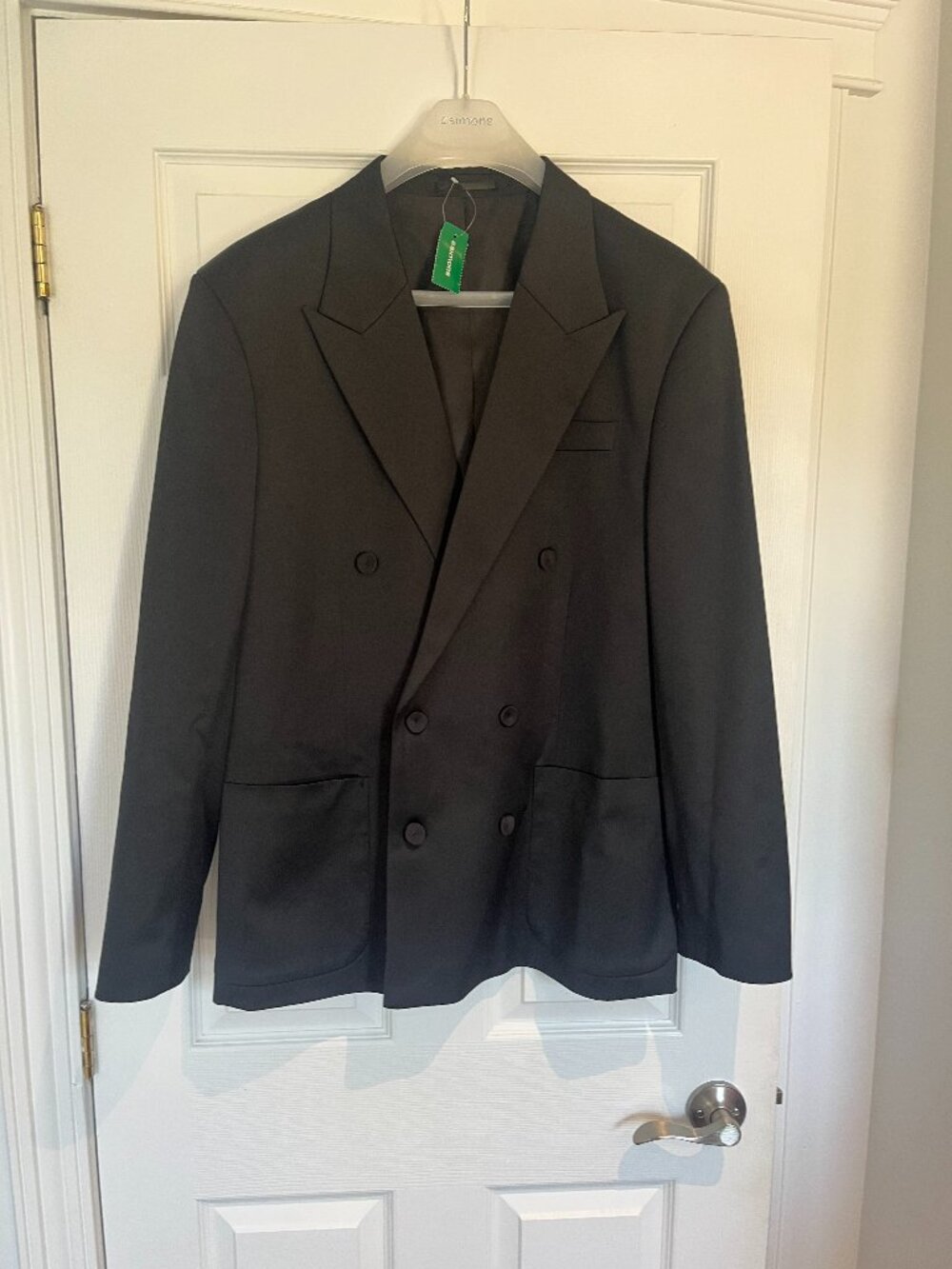 Men's TUX Jacket. Size:42. NEW with tags. Black. Retail:$425+tax